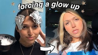 bleaching my hair for the first time