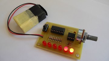 Knight Rider LED Flasher - 555 & 4017