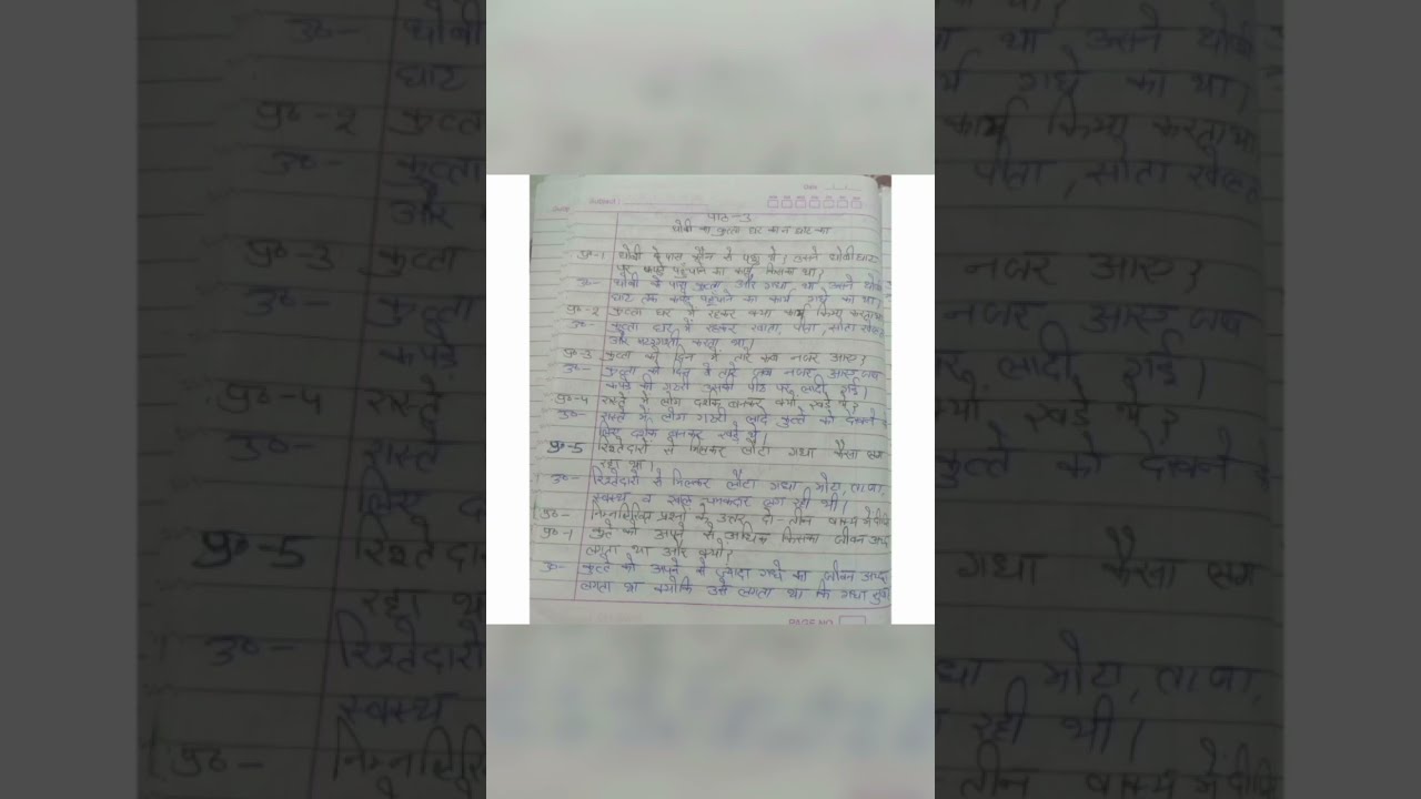 5th Class Hindi Book Unmesh Chapter 3 Dhobi Ka Kutta Ghar Ka Na Ghat Ka 5th Class Hindi Book Unmesh Chapter 3 Dhobi Ka Kutta Ghar Ka Na Ghat Ka