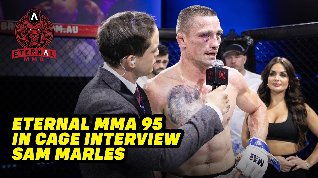 Eternal MMA 95: Sam Marles: In Cage Interview - YouTube