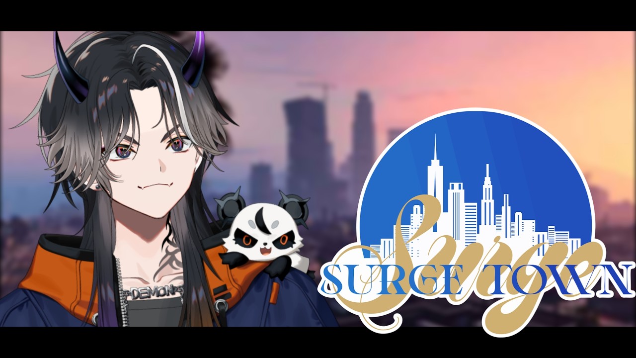 【#SURGETown day1】 おめかししてお散歩～～～～✌【鬼ヶ谷テン/ネオポルテ】
