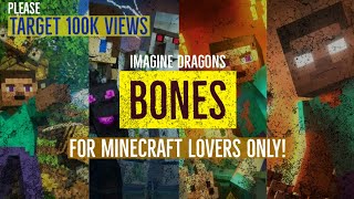 🎶[🔊AMV] Bones - Imagine Dragons (Minecraft Animation) (Music Video) | SolvingStraw