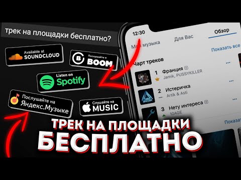 КАК ВЫЛОЖИТЬ ТРЕК НА ПЛОЩАДКИ БЕСПЛАТНО В 2022 ГОДУ?