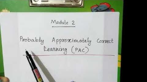 Probably Approximately Correct Learning (PAC) / KTU / Machine learning