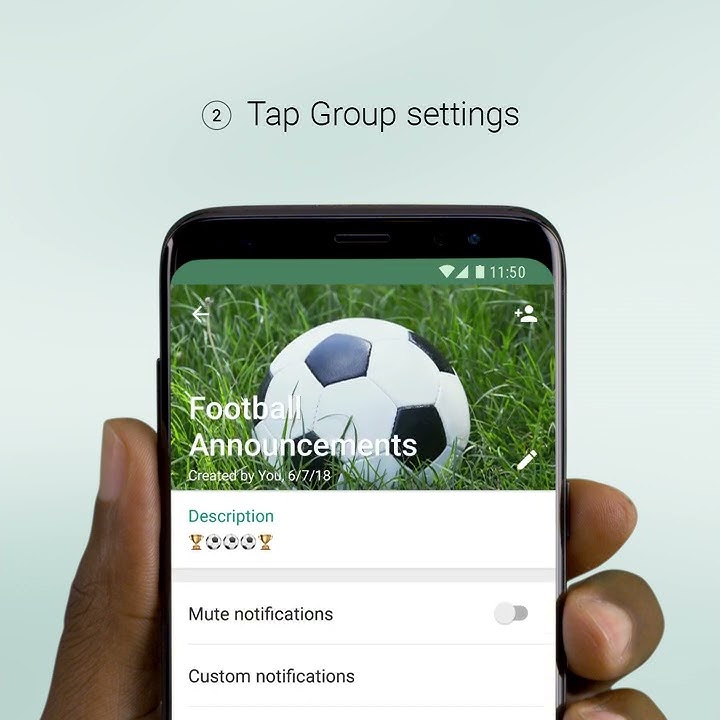 Group admin only messaging on WhatsApp