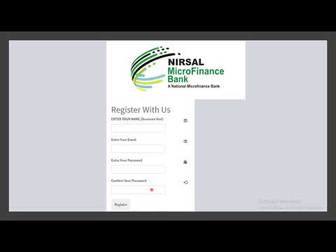 Video on How to Register on NIRSAL Platform