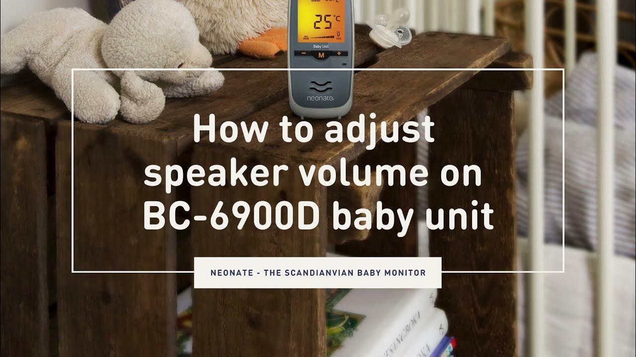 how-to-adjust-speaker-volume-on-bc-6900d-baby-unit-youtube