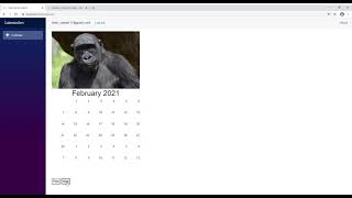 CalendarGen WebUI