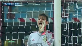 Gianluigi Donnarumma vs Sassuolo (Home) [DEBUT] 25/10/2015