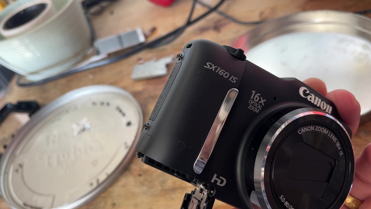 Fixing a dead Canon SX 160 IS - Tear down and rebuild - YouTube