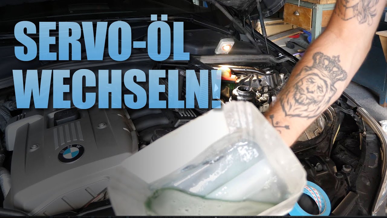 ÖL für Servolenkung Hydrauliköl auffüllen BMW E39
