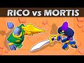 RICO vs MORTIS | 1vs1 | 28 Test | Brawl Stars