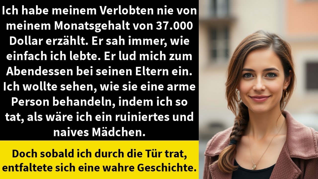 Als ich die Einfahrt zum Anwesen meiner zukünftigen Schwiegereltern hinauffuhr, hörte ich, wie meine Schwiegermutter zu meinem Verlobten flüsterte: „Sie sieht aus wie die Hilfskraft, die durch den...