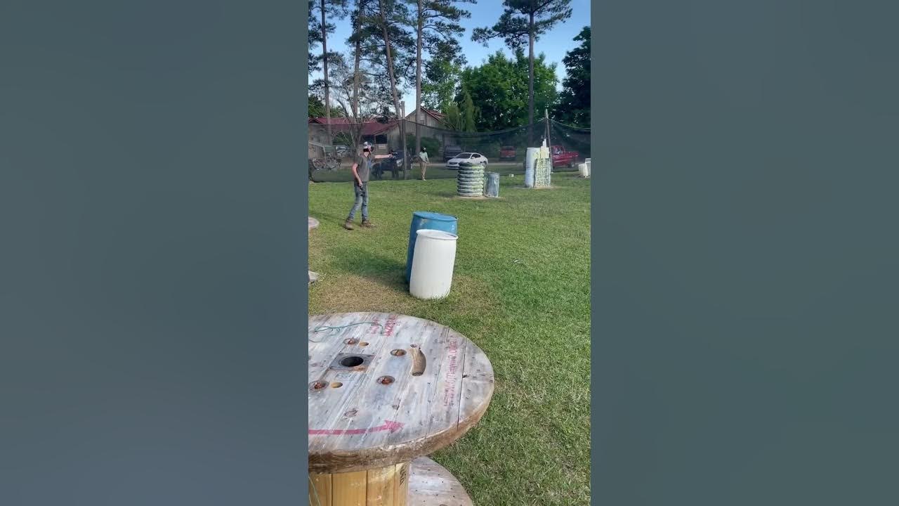 Running the gauntlet at Mount Doom Paintball Field YouTube