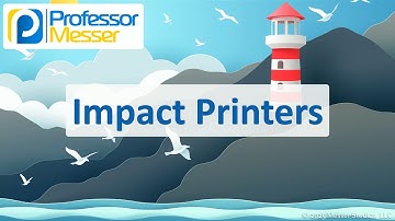 Impact Printers - CompTIA A+ 220-1201 - 3.8