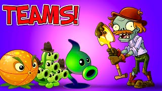 Plants vs. Zombies 2 EXCAVATOR ZOMBIE vs Team Plants - Who is The Winner? PVZ 2
