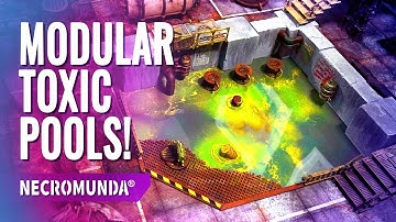 HOE MAAK JE MODULAIRE Gifbassins & Sumps voor Necromunda Zone Mortalis!
