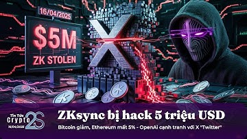 Tin Tức Crypto 2s Bitcoin giảm, ETH -5%, ZKsync bị Hack 5 triệu USD, OpenAI phát triển mạng xã hội