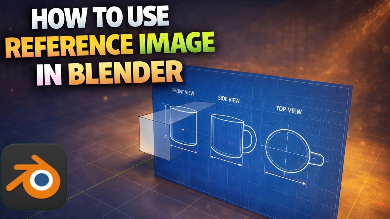 How to Use Reference Images in Blender | Quick Tutorial - YouTube