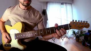 Video thumbnail of "Face - Beck Mongolian Chop Squad Anime Version Guitar Cover (Koyuki style Telecaster)"