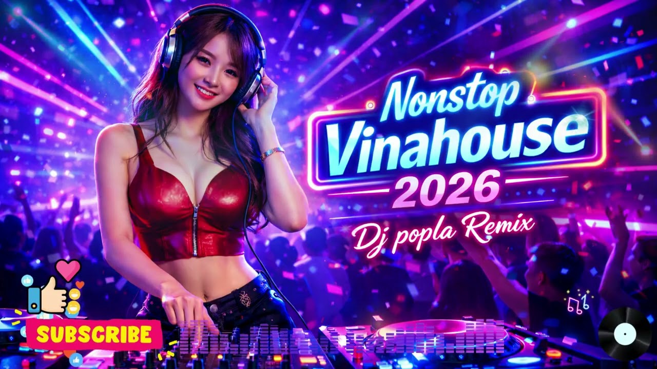 Nonstop Vinahouse 2026🔥 - Nhạc sàn Cực Mạnh - 🎵 Bass Cực căng  - 🎧 DJ POPLA Remix ( Vol.21 )