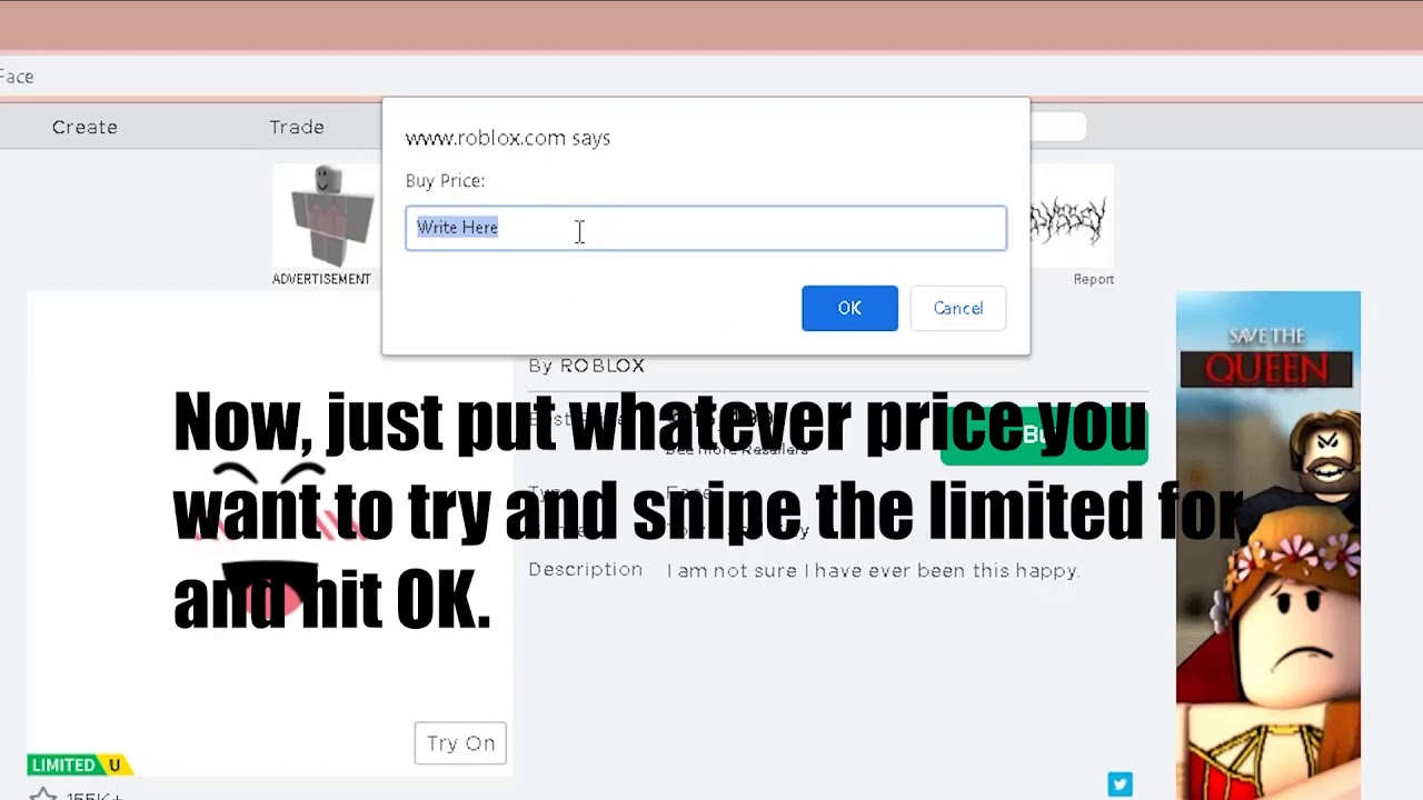 Roblox Limited Sniper Tutorial 2020 Free Working Youtube - roblox snipe bot 2020