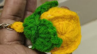 Crochet Carambola Fruit (कम रख) //By Indiaknittingcompany 