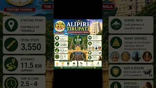 🚶‍♂️ALIPIRI WALK GUIDE 🙏3550 Steps to Tirumala 🔥 | Full Footpath Details