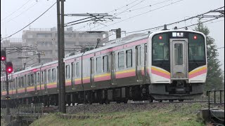 E129系B11編成　信越本線下り普通451M　長岡→新潟→豊栄【4K】