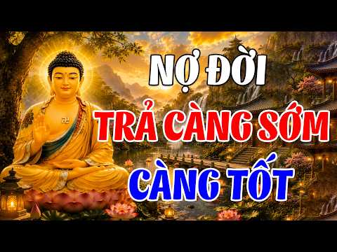 Đêm Nghe Phật Dạy Nợ Đời, Nên Trả Càng Sớm Càng Tốt | Để Đời Bớt Khổ – Nghe Mà Thấm Lời Phật Dạy