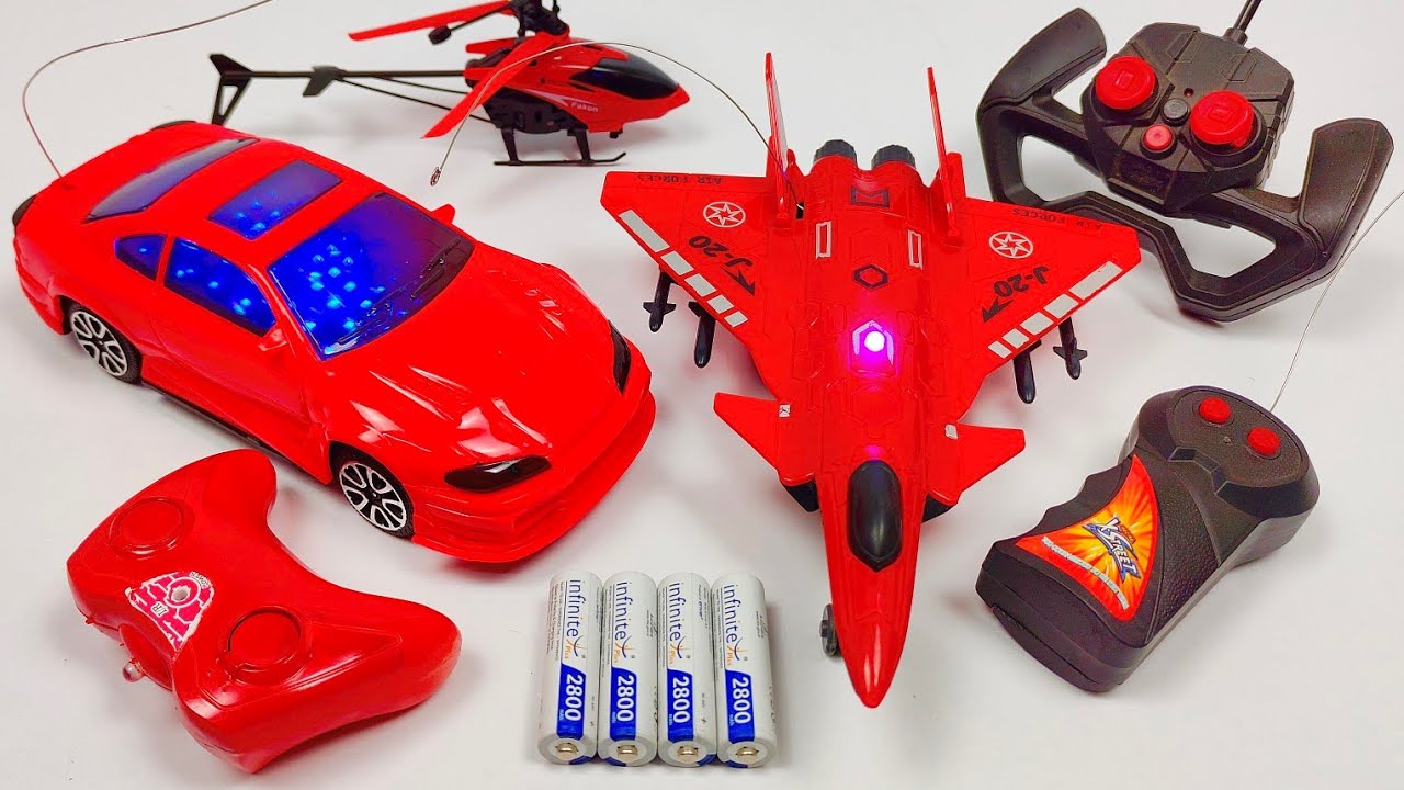 Радиоуправляемый самолет | Радиоуправляемая машинка с 3D-подсветкой | Машинка на радиоуправлении ...