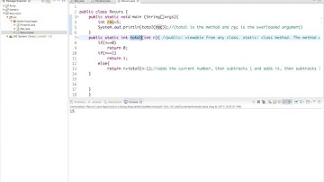 Recursion in Java (AP Computer Science Lesson 1)