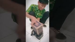 Inboxsing Paket COD || Anak Sekolah Smk || Sepatu Sekolah #smk #masasekolah #shorts #viral