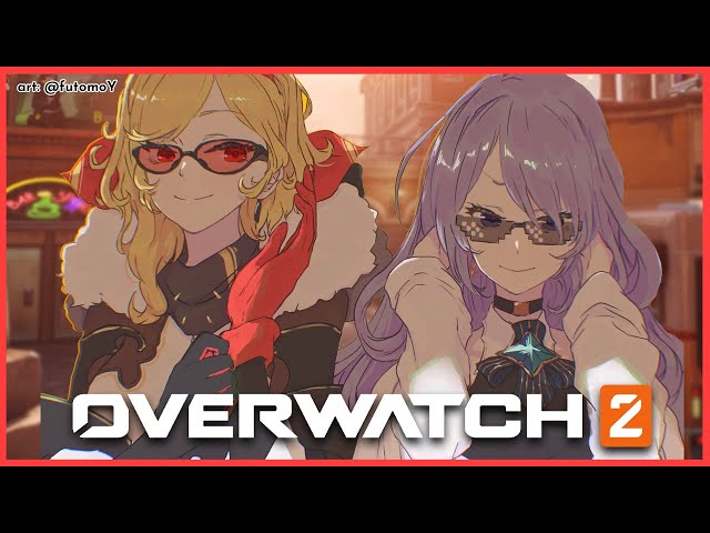 【Overwatch 2】pew pew learning (connection test)【Kaela / Moona | hololiveID】のサムネイル