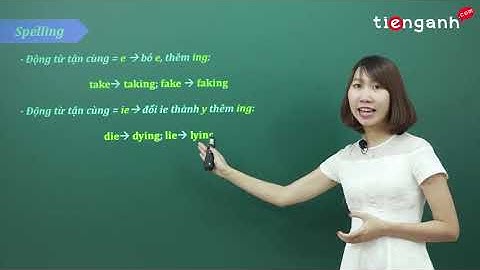 Ngữ pháp Tiếng Anh cơ bản - Unit 4: Present Continuous Tense (Thì hiện tại tiếp diễn)