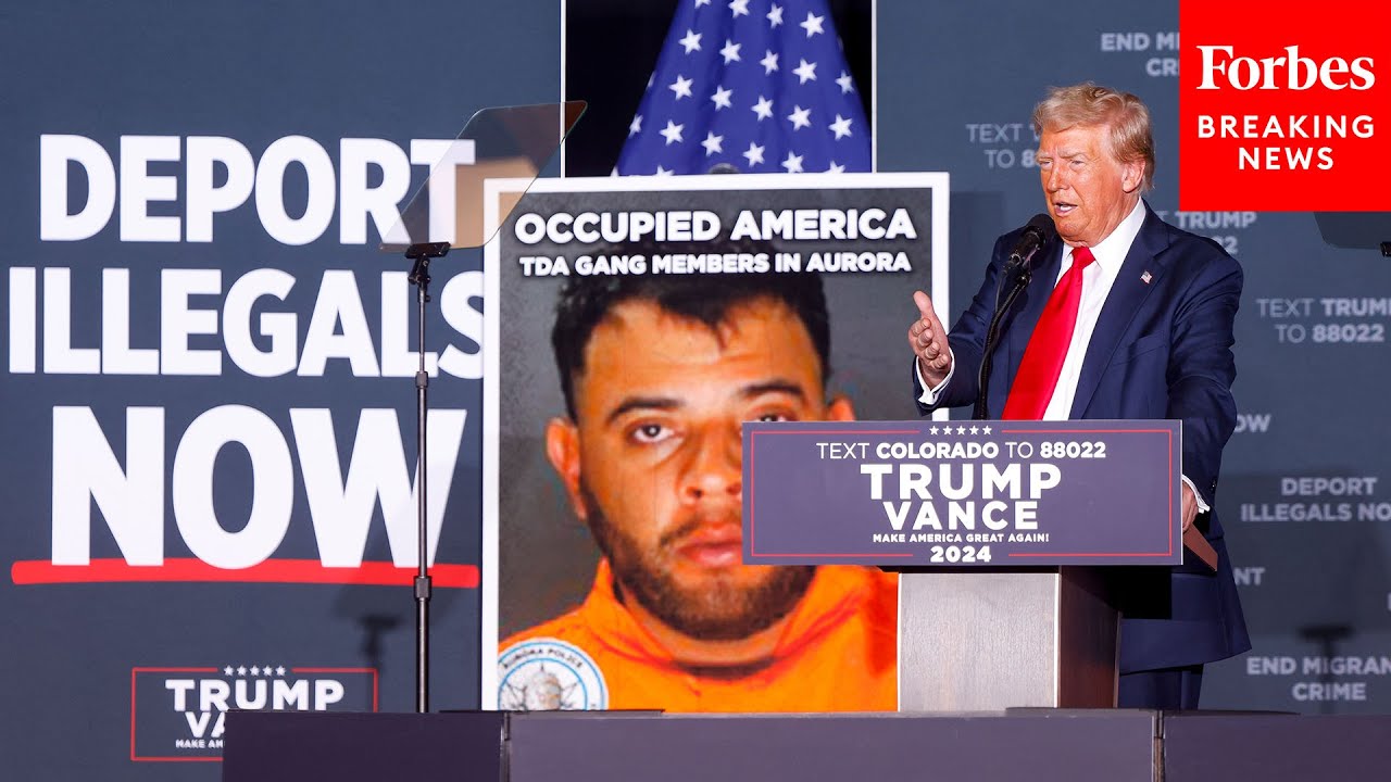 FULL EVENT: Trump Details Extremely Hardline Plan To Combat Illegal Immigration In Aurora, Colorado
