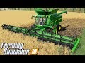 Żniwa potężnym kombajnem - Farming Simulator 19 | #71