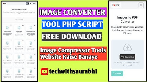Image converter tools website kaise banaye free || how to make image converter tools website free