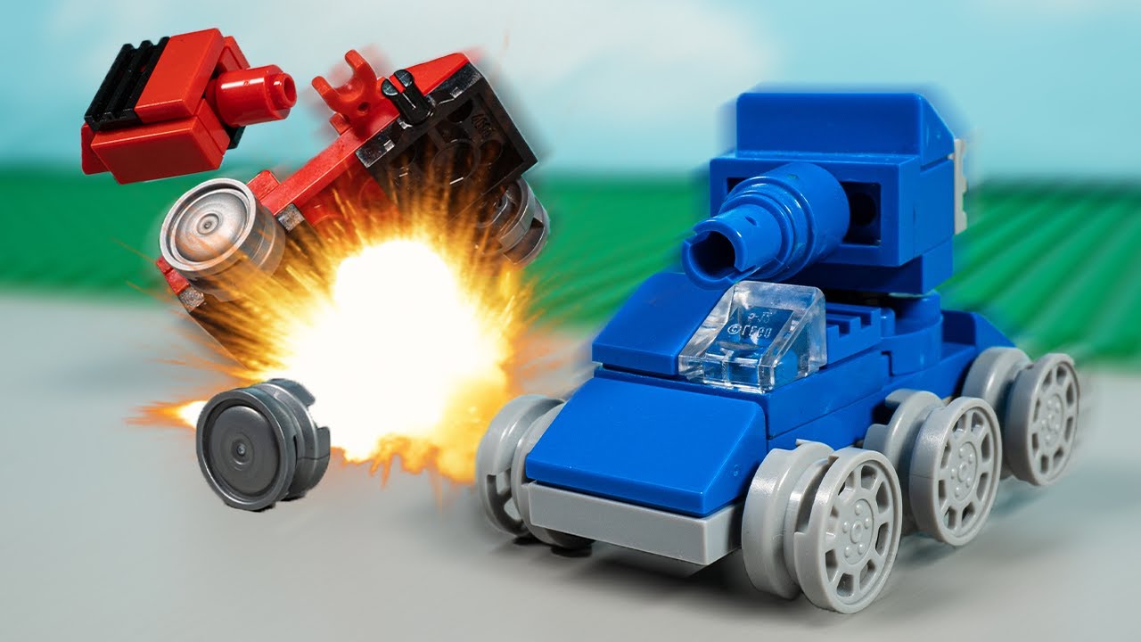 LEGO Micro Tank Battle! 