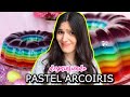 DESMINTIENDO PASTEL ARCOIRIS  - Receta de PINTEREST | Caro Trippar