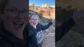 FACTS About Capitol Reef National Park! #travel #travelvlog #utah