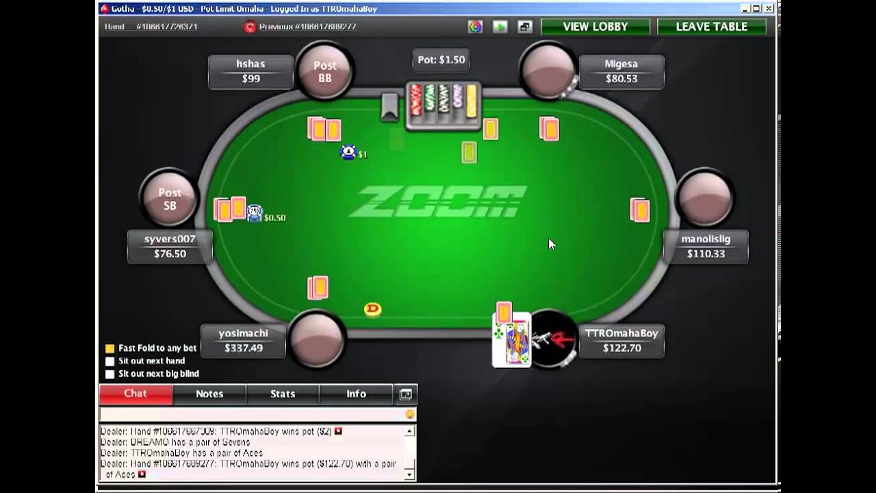 pokerstars requisitos minimos