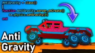 How to Write Scripts for Scrap Mechanic (Anti Gravity Script)