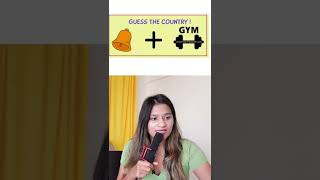 Guess the names of these country from EMOJIS #shorts #youtubeshorts