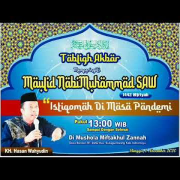 KYAI HASAN WAHYUDIN [MAULID NABI BESAR MUHAMMAD SAW.|| Choler bondan