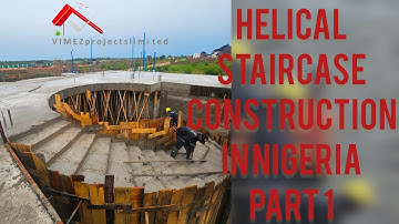 How to Build a spiral staircase in Nigeria. part 1
