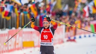 Massenstart Frauen Ruhpolding / 18  Januar 2015