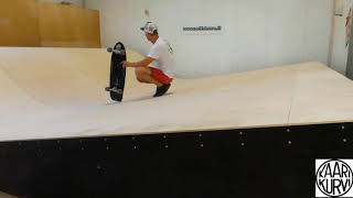 Surf skate wave ramp