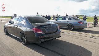 750HP NarCar Mercedes-AMG E63 S vs 915HP HPT Mercedes-AMG E63 S