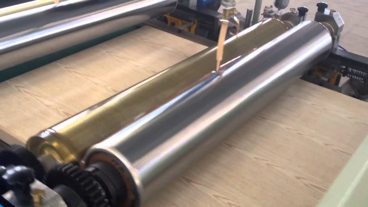 700mm PVC profile printing machine-wooden pattern